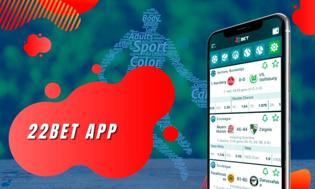 22bet app sports betting site in India