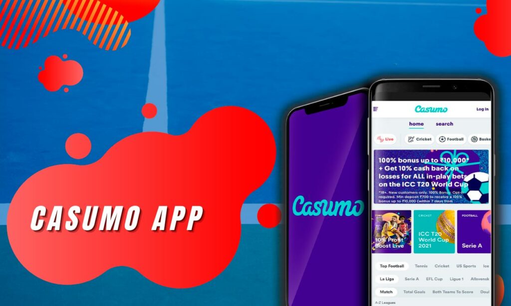 Casumo app sports betting site in India